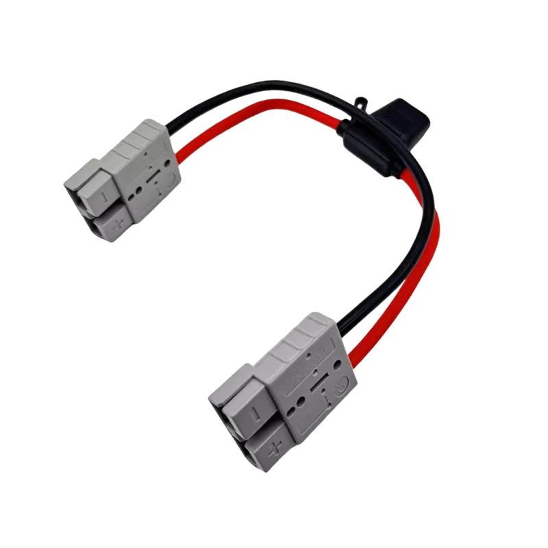 50A Flexible Pan Connector with Boss | 6mm 10AWG Solar Cable | Car Battery & Panel - Thumbnail 3