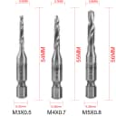 3Pcs Silver