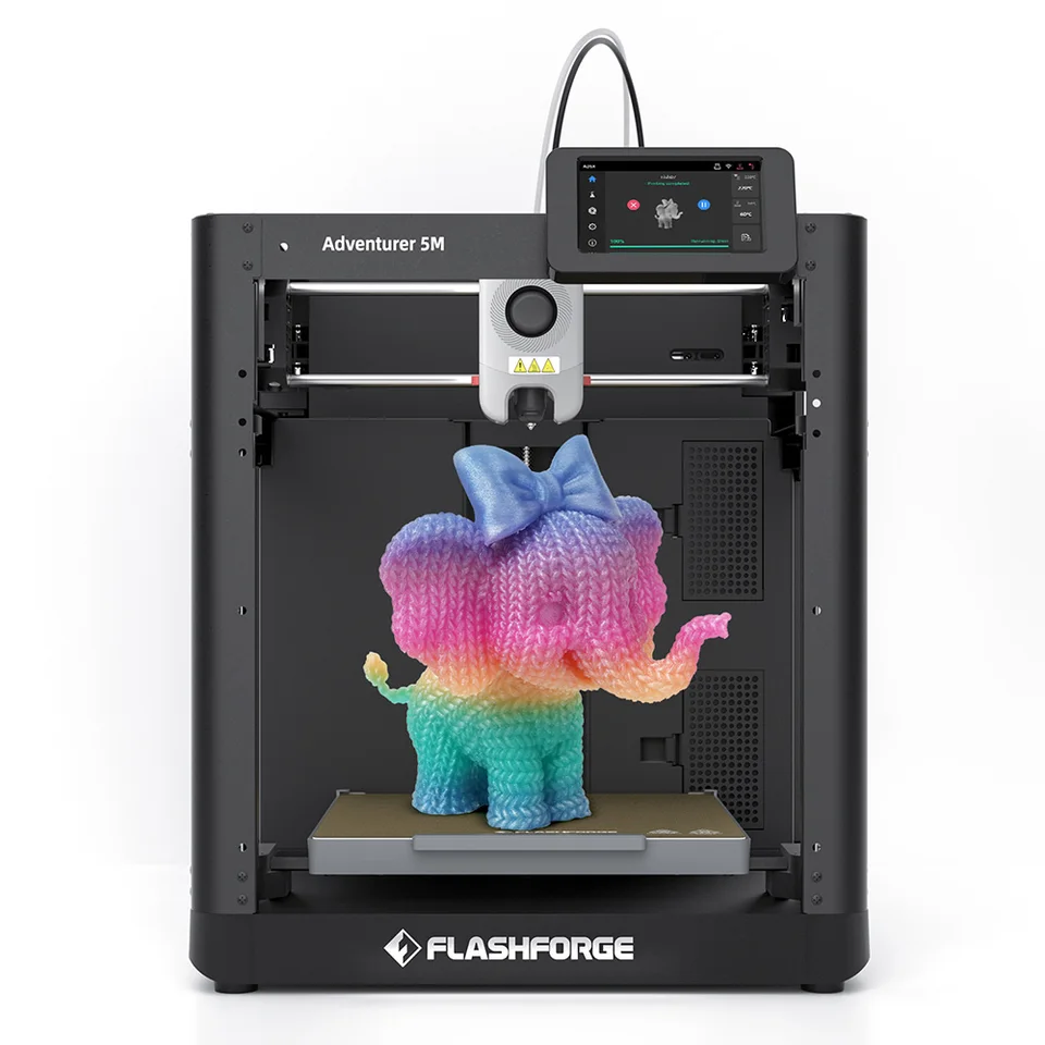 Flashforge Adventurer 5M 3D Printer | Max 600mm/s Fast Printing | Quick Detachable Nozzle - Thumbnail 2