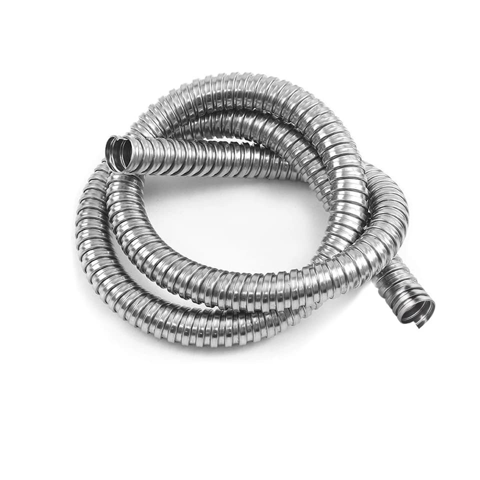 Washing Machine Hose | 3m 304 Stainless Steel Corrugated | Wire/Cable Conduit Protect - Thumbnail 2