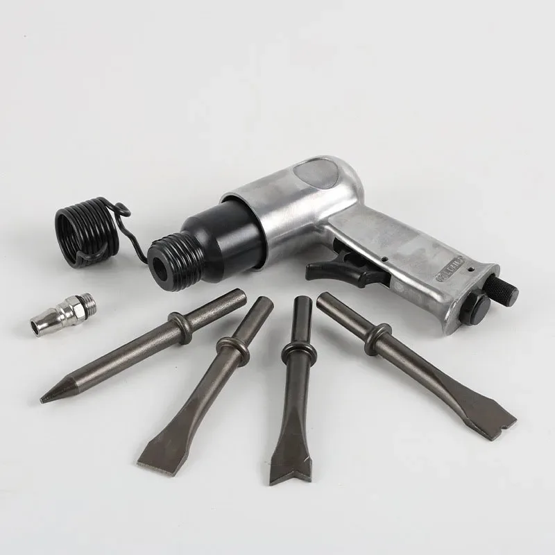 Pneumatic Air Hammer & Chisel Set | 150mm & 190mm Tools | Industrial-Grade Demolition Kit - Thumbnail 6