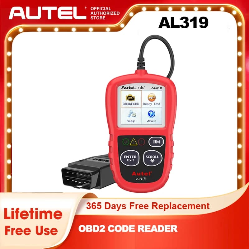 Autel AL319 OBD2 Scanner | View Freeze Frame Data | Automotive Diagnostic Tool - Thumbnail 3