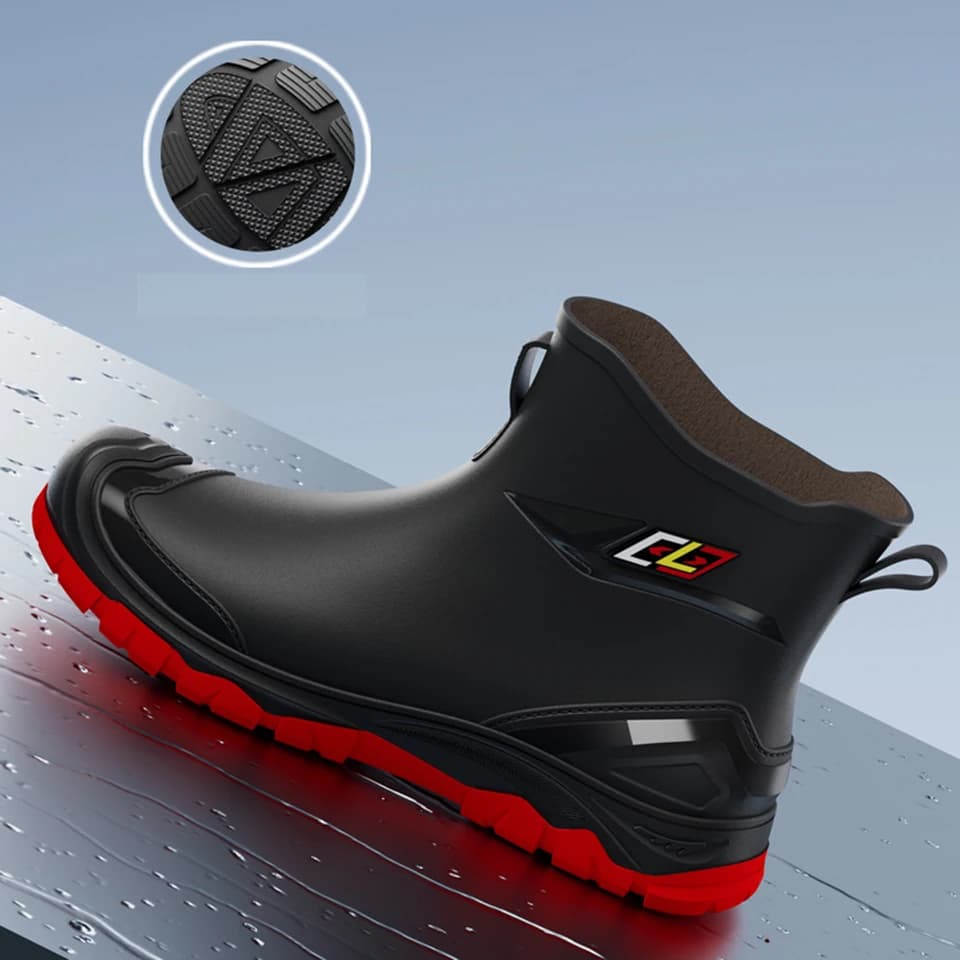 Wellington Safety Boots | Anti-Slip Waterproof | Work & Outdoor Use - Thumbnail 7