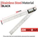 Protractor Steel 2