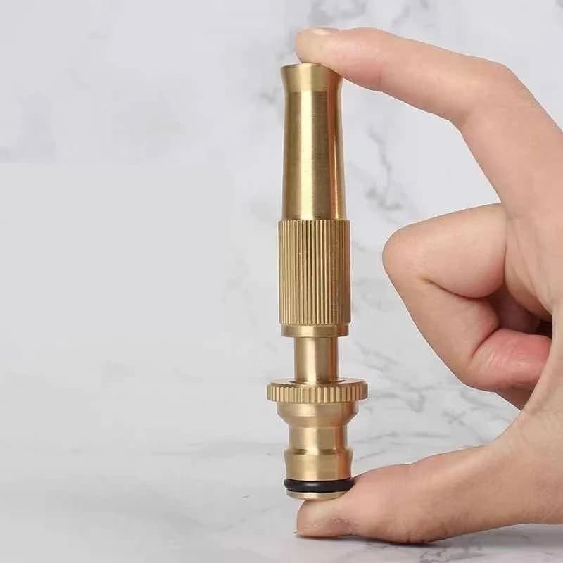 Copper Spray Gun | High Pressure Adjustable Nozzle | Car Wash & Garden Hose Tool - Thumbnail 2