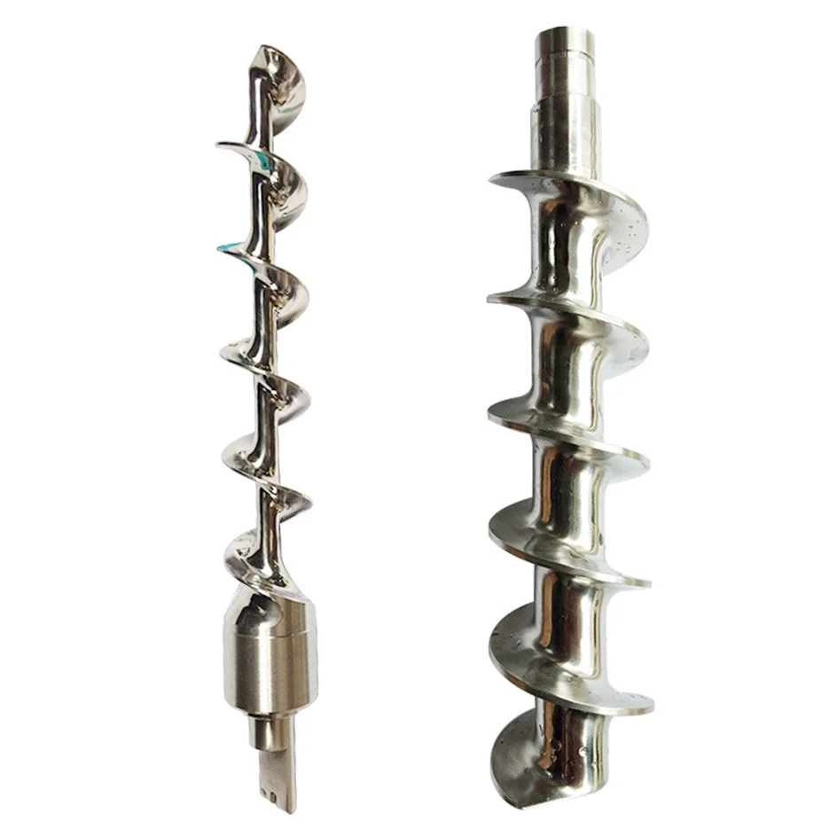 Foundation Ground Screw | Stainless Steel Auger | Industrial Conveying & Mixing - Thumbnail 3