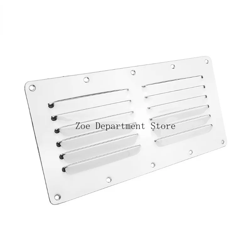 Soffit Vent Cover | Aluminium Rainproof Grille | Outdoor Exhaust - Thumbnail 2
