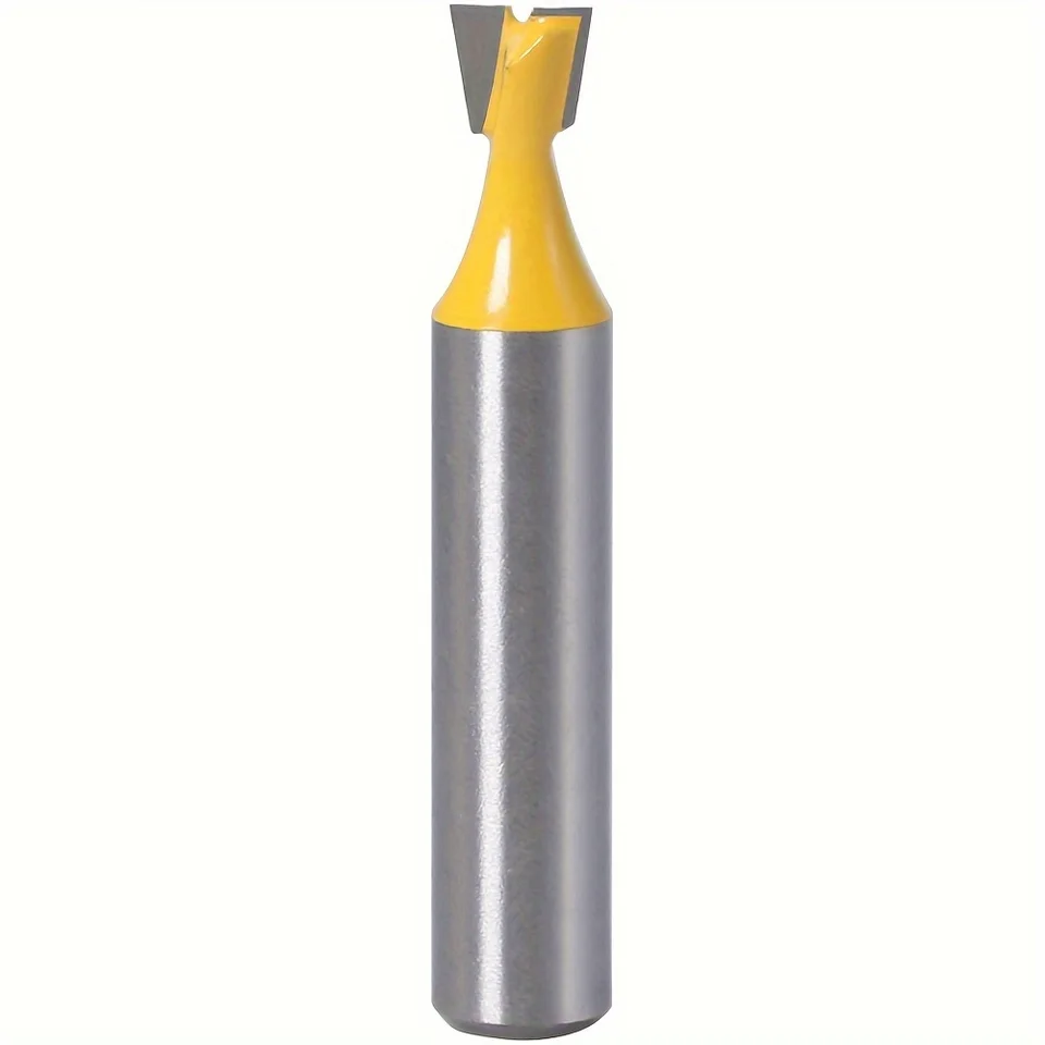 6PC Router Bits | 1/4" Shank Dovetail & Straight | Hard Alloy Mortise/Tenon