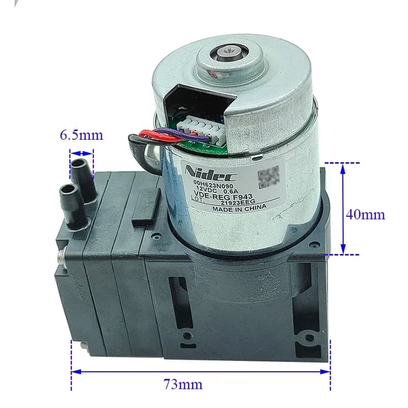 Steering Pump & Vacuum Air Pump | Brushless 12V DC Motor | -80KPa - Thumbnail 2