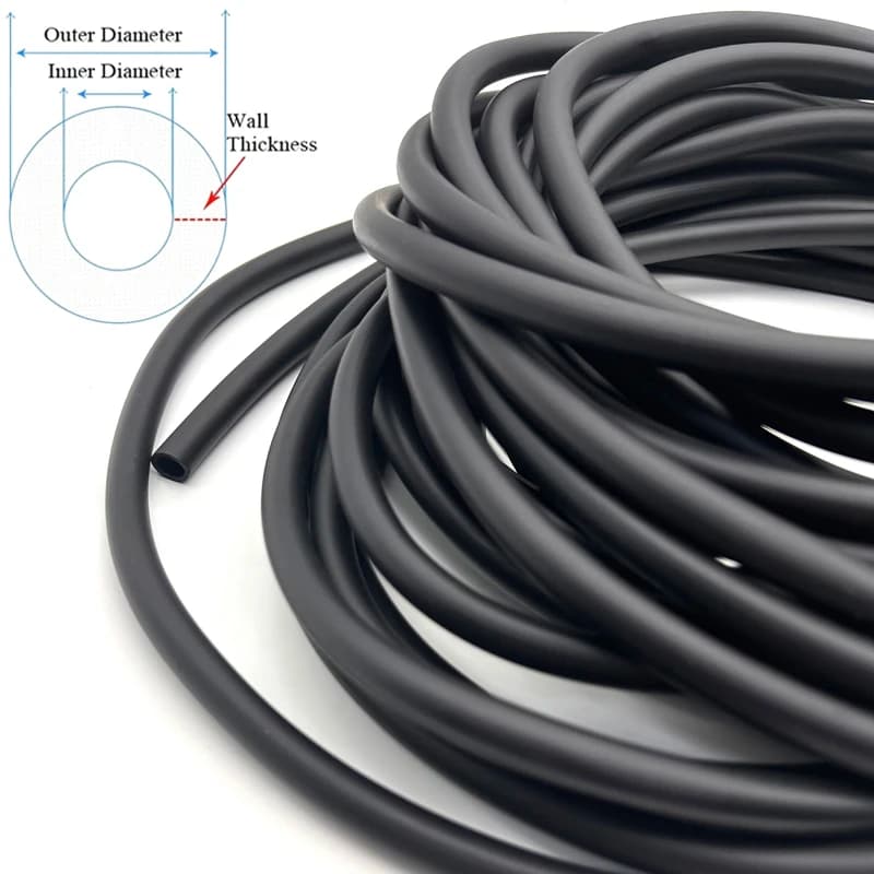 Nitrile Washing Machine Hose | Oil/Wear Resistant Flexible Tubing | 2-25mm ID - Thumbnail 5