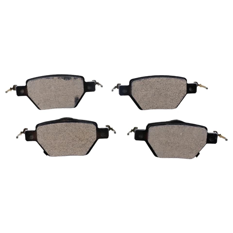 A rear ceramic brake pads set for BYD Seagull Dolphin Seal King, offering reliable stopping power and durability.