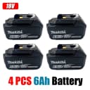 4pcs Battery