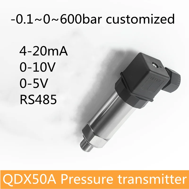 Hydraulic Pressure Transmitter | 4-20mA 0-10V for Pressure Reducing Valve | G1/4" 12-36V 0-60bar - Thumbnail 3