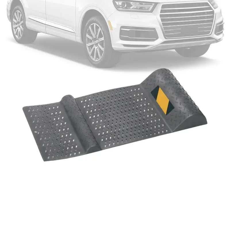 Wheel Chocks | Professional Parking Guide | Floor Stop Aid Mat - Thumbnail 5