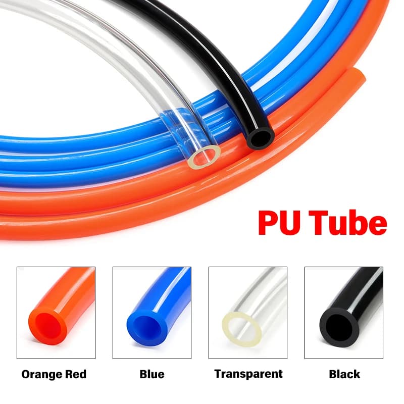 Pneumatic Washing Machine Hose | 5m PU Air Pipe | 2-20mm Compressor Tubing - Thumbnail 2