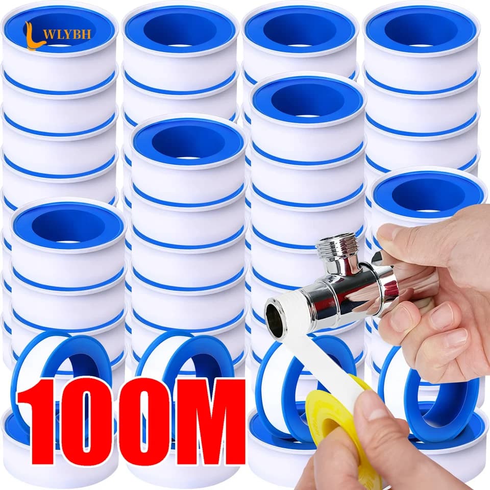 PTFE Thread Tape | High-Density Pipe Sealing | Gas & Water Plumbing Seal - Thumbnail 2