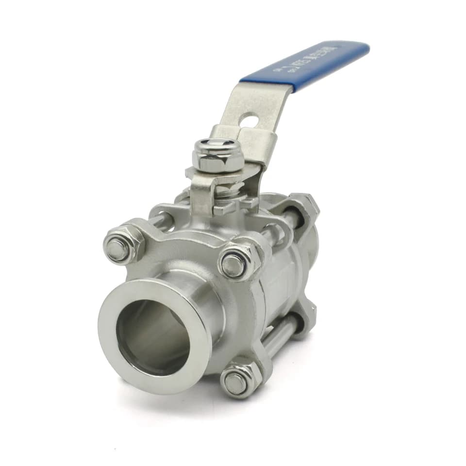 KF16-50 High Vacuum Ball Valve | 3-Piece SUS304 gate valve gate | Industrial Use - Thumbnail 4