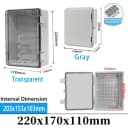 220x170x110mm