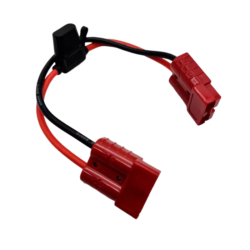 50A Flexible Pan Connector with Boss | 6mm 10AWG Solar Cable | Car Battery & Panel - Thumbnail 5
