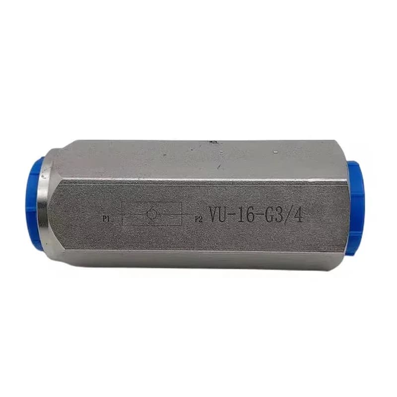 Carbon Steel Hydraulic Pressure Reducing Valve | One Way Check | G1/4 - G1 VU-08 to VU-20 - Thumbnail 3