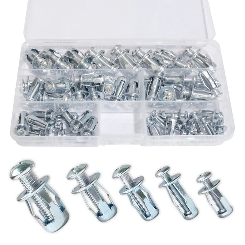 Concrete Screws | Petal Jack Nuts M4-M8 | Corrosion-Resistant Fasteners - Thumbnail 2