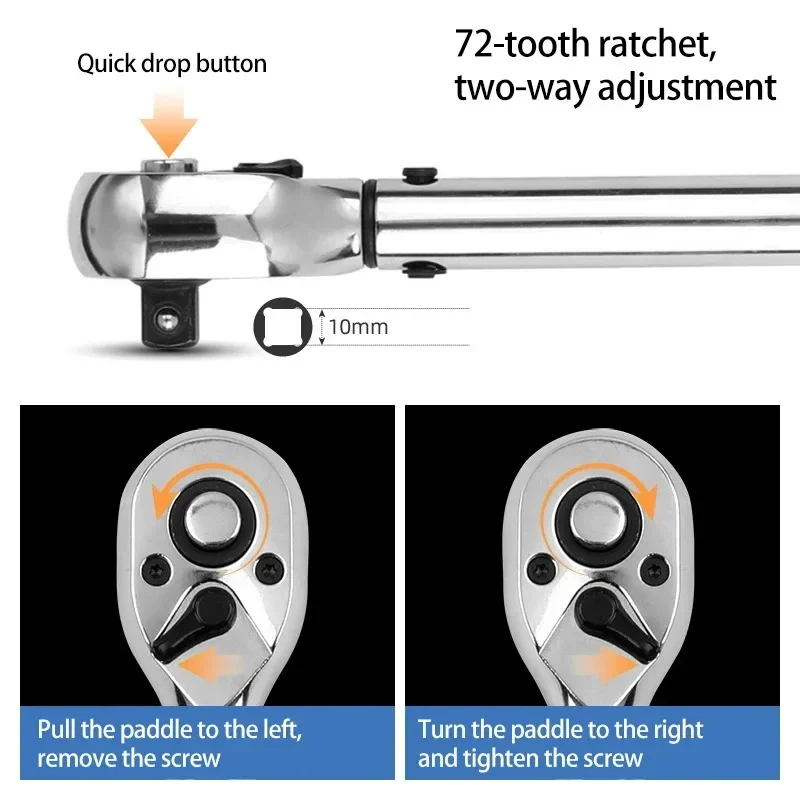 Spark Plug Torque Wrench | 3/8 Drive 5-60Nm | With Magnetic Socket - Thumbnail 5
