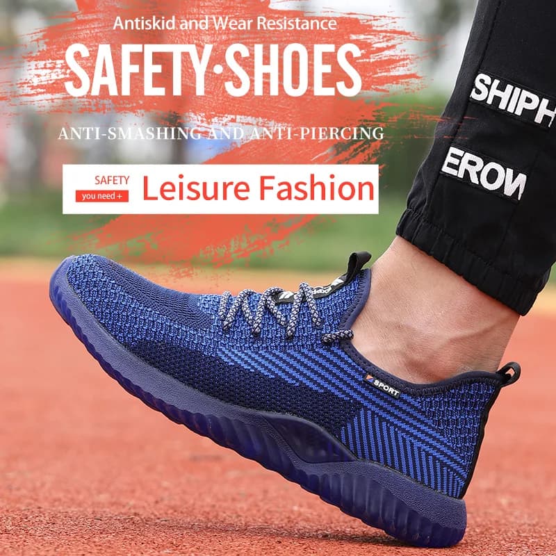 Steel Toe Cap Shoes | Puncture-Proof Safety Boots | Industrial Workwear - Thumbnail 4