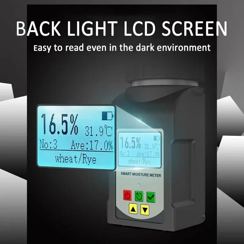 Grain Moisture Meter | 25 Crops, Data Logging | IP54 Waterproof - Thumbnail 6