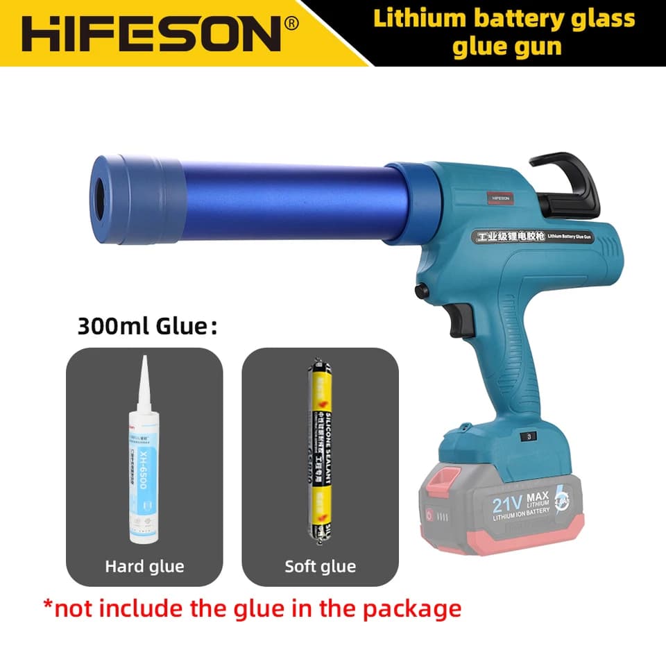 Electric Sealant Gun | 300ml Automatic Dispenser | For Makita 18V 21V 26V - Thumbnail 2