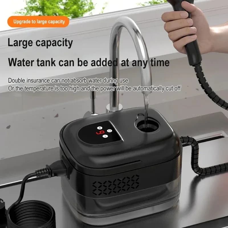 Cleaner with Spot Cleaner | 1500W High Temp Steam | Kitchen & Auto - Thumbnail 5