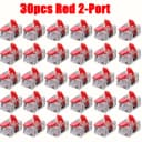 30pcs 2 Ports