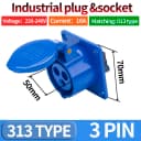 16A 3Pin 313Type
