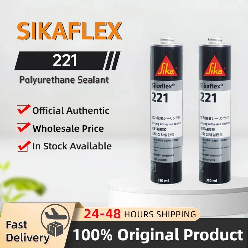 Sikaflex 221 Intumescent Sealant | Flexible Waterproof Bonding | 310ml - Thumbnail 3