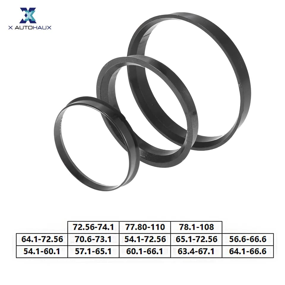 Centric Wheel Spacers | 64.1mm to 66.6mm | 4-Piece Plastic Ring Set - Thumbnail 6