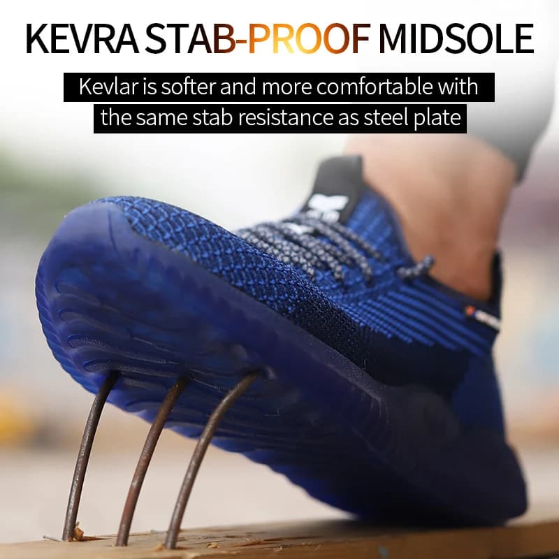 Steel Toe Cap Shoes | Puncture-Proof Safety Boots | Industrial Workwear - Thumbnail 6