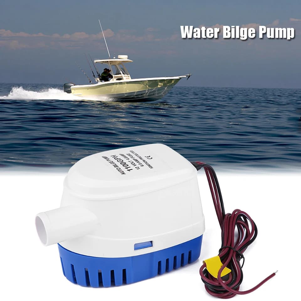 Condensate Pump for Bilge | 12V Automatic Submersible | 1100 GPH - Thumbnail 5