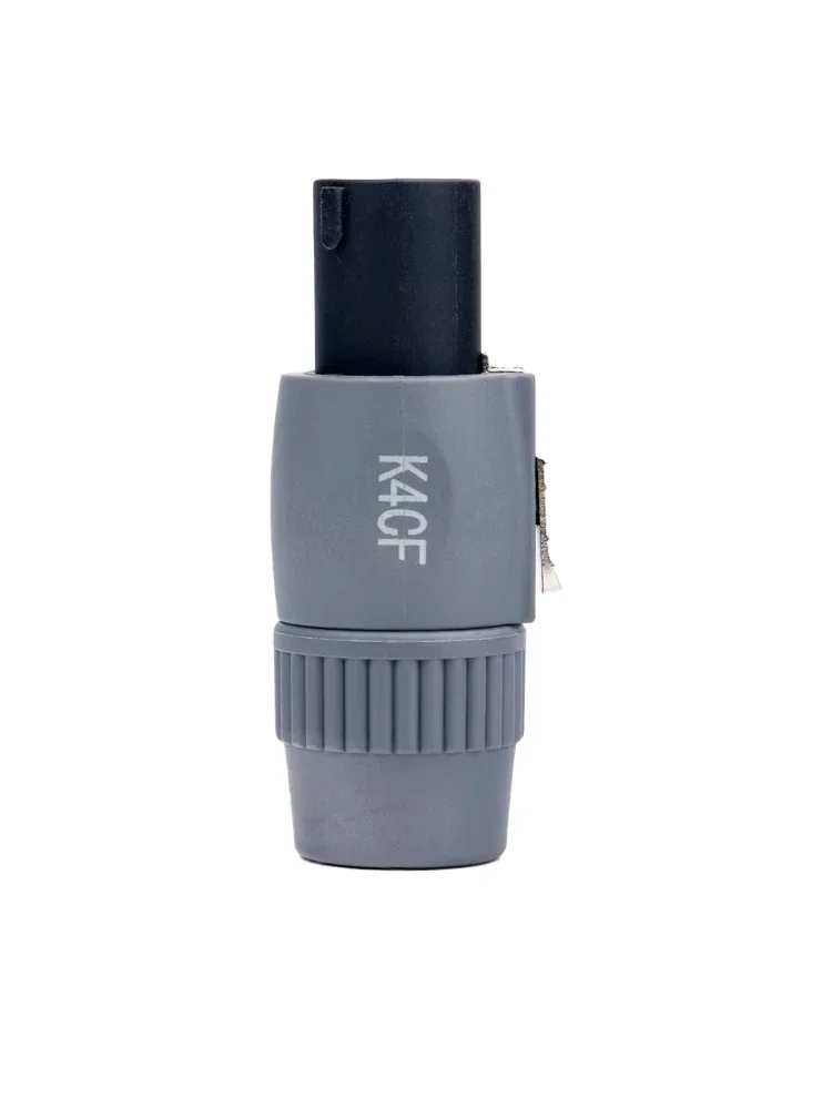 Speakon & XLR Audio Connectors | 4-Pin Male Plug with Locking Terminal | 5-Pack - Thumbnail 7