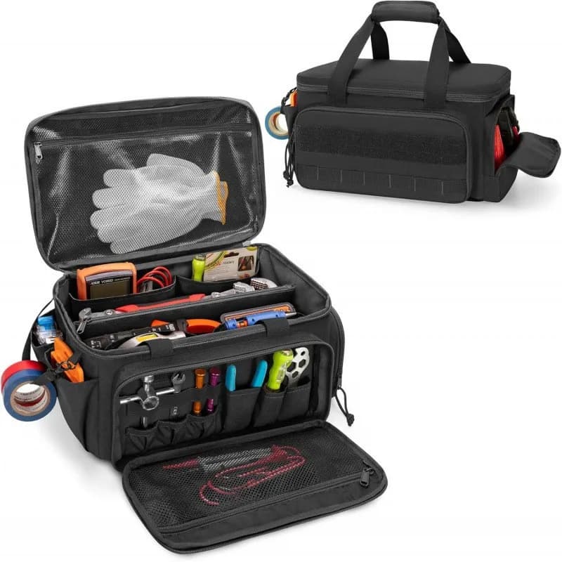 14" Heavy Duty Tool Bag | Multipurpose Work Organiser | Durable Portable Storage - Thumbnail 2