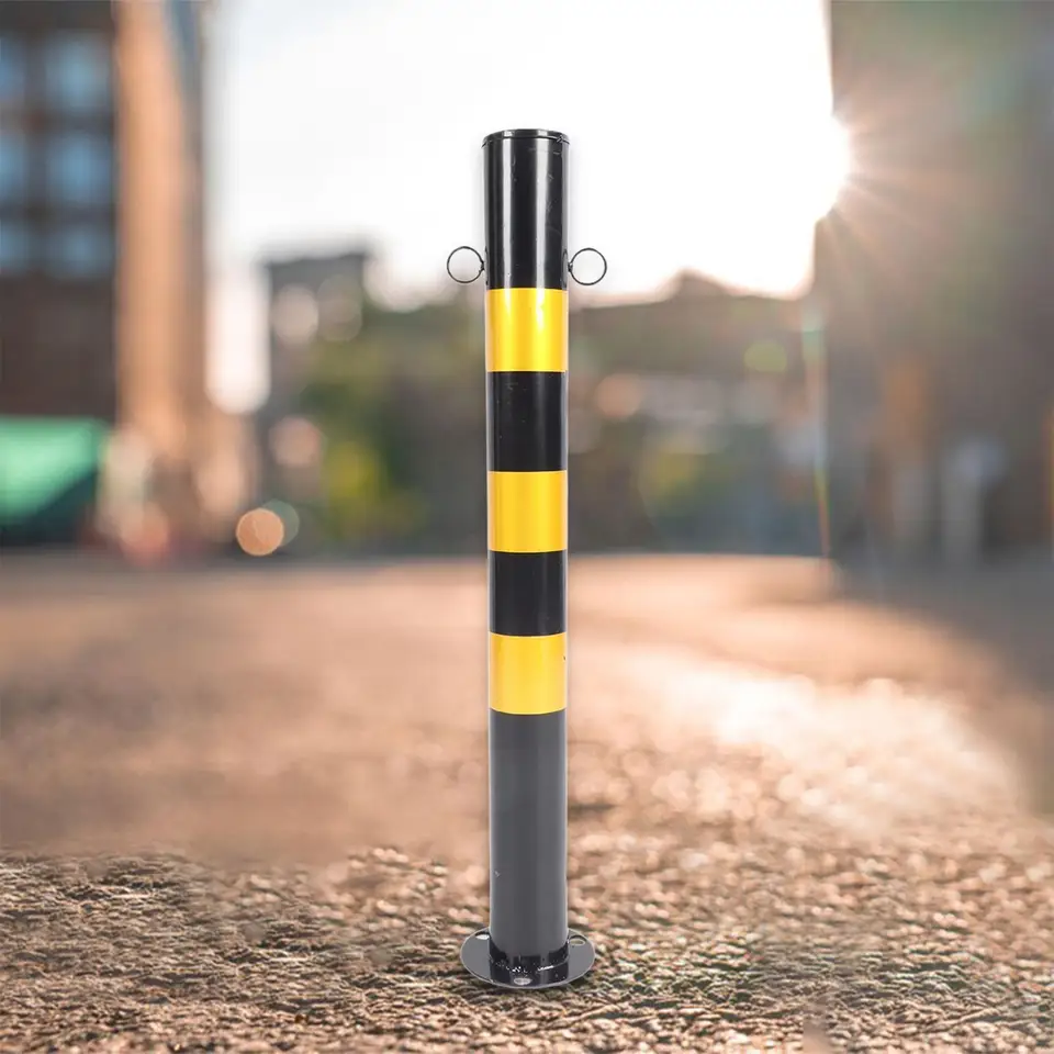 Bollard for Parking | 75cm H Protection | Sturdy Barrier - Thumbnail 3