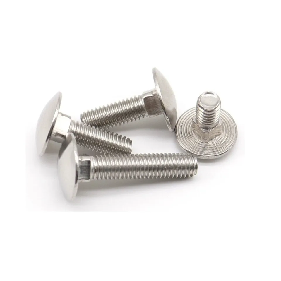 M6-M12 Coach Bolts | DIN603 Stainless Steel | Round Head Square Neck - Thumbnail 4