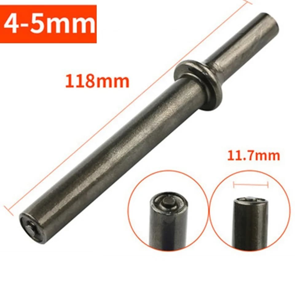 Air rivet gun Hammer | Impact Tool | For 2-8mm Semi-Hollow Rivets - Thumbnail 7