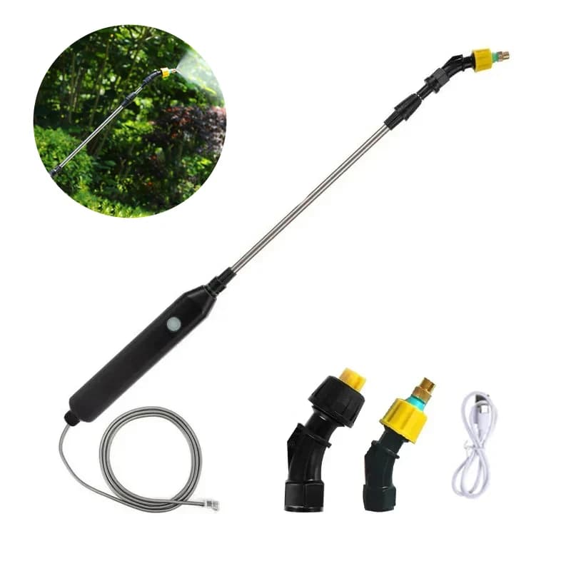 Electric Knapsack Sprayer | USB Rechargeable with Telescopic Handle | Garden & Cleaning - Thumbnail 2