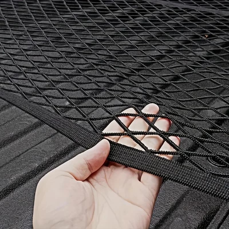 Universal Cargo Net | Elastic Mesh for Truck Bed & Tailgate | Light Load Secure Transport - Thumbnail 4