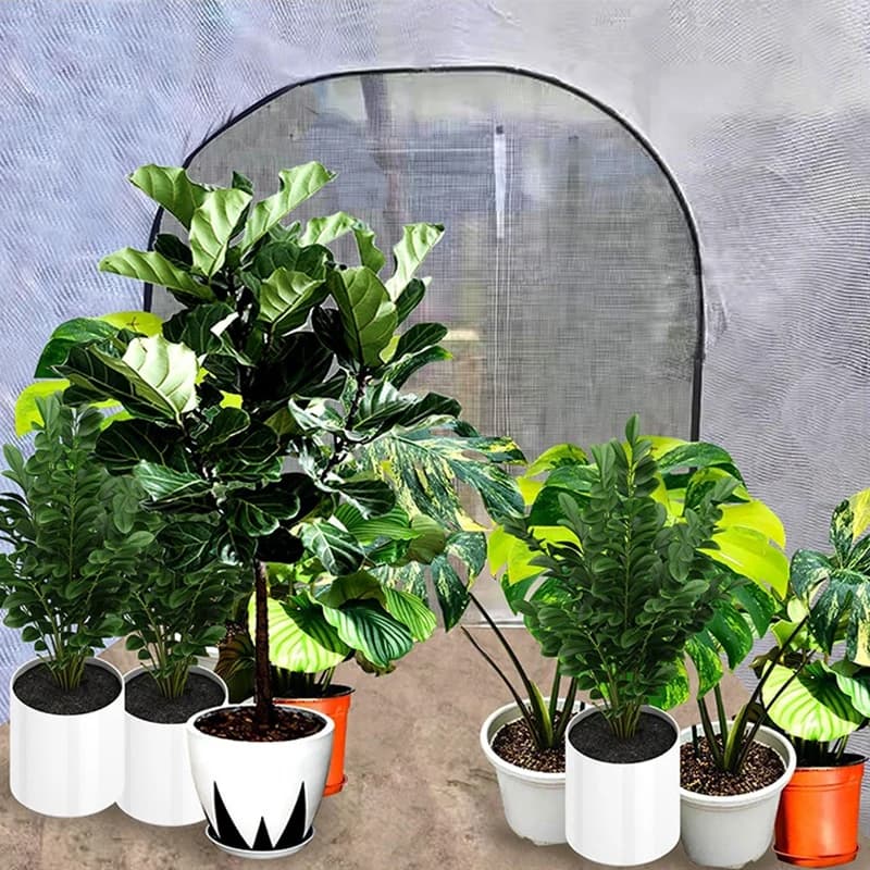 Reinforced PE Tarpaulin | 180GSM Waterproof | For Gazebo, Car & Plants - Thumbnail 5