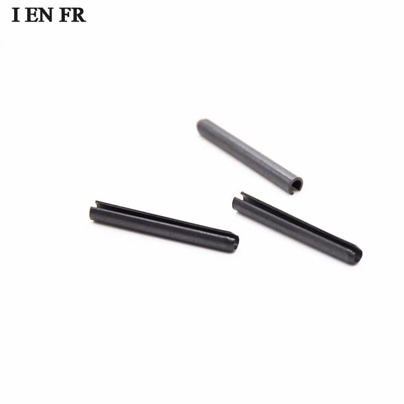 Black Steel Spring Split Pins | GB879 M1.5-M12 | Elastic Cylindrical Dowel - Thumbnail 4