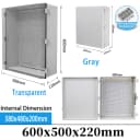 600x500x220mm