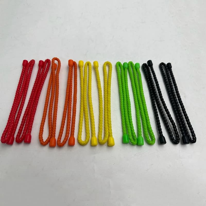 Wall Ties | 18-Inch Reusable Silicone Twist Straps | Cord Organizers - Thumbnail 2