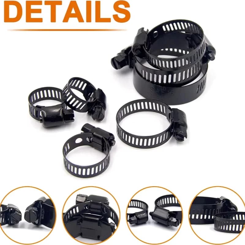 Jubilee Clips Assortment Kit | Stainless Steel 6-38mm | Automotive & Industrial Use - Thumbnail 5