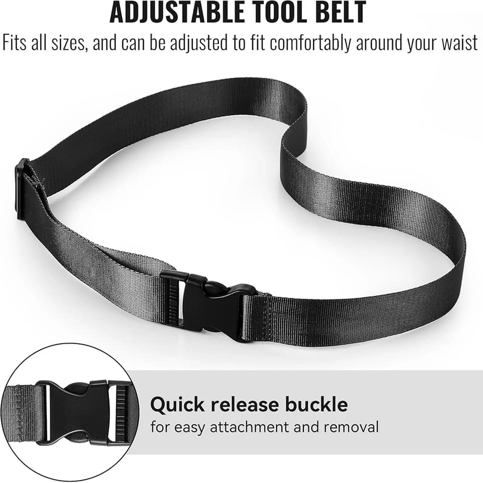 Window Squeegee Holster | Belt-mounted Tool Pouch | For Professional Cleaners - Thumbnail 5