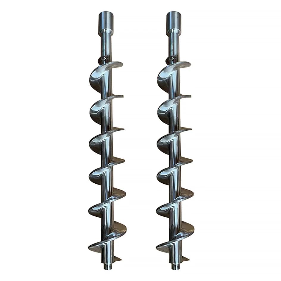 Foundation Ground Screw | Stainless Steel Auger | Industrial Conveying & Mixing - Thumbnail 5